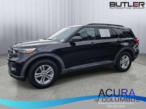 Agate Black 2020 Ford Explorer XLT