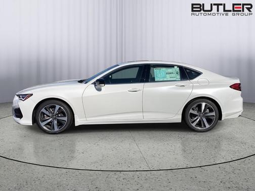 Platinum White Pearl 2025 Acura TLX Technology