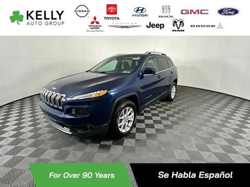 Patriot Blue Pearlcoat 2018 Jeep Cherokee Latitude Plus