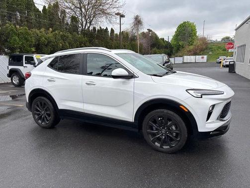 Summit White 2024 Buick Encore GX Sport Touring