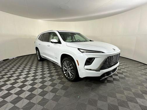 White Tri-Coat 2026 Buick Enclave Avenir