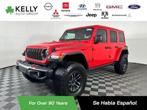 Firecracker Red Clearcoat 2024 Jeep Wrangler Rubicon