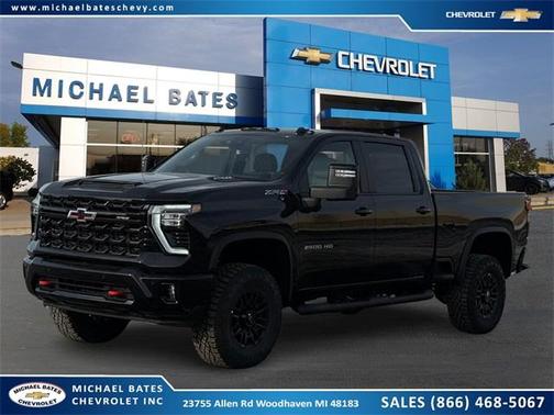 Black 2026 Chevrolet Silverado 2500 ZR2 Truck