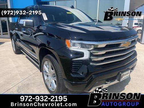 Black 2025 Chevrolet Silverado 1500 High Country