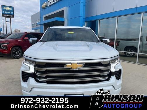 Polar White 2026 Chevrolet Silverado 1500 High Country