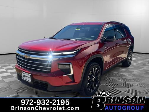 Radiant Red 2026 Chevrolet Traverse LT