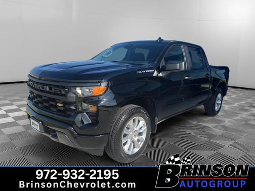 Black 2026 Chevrolet Silverado 1500 Custom