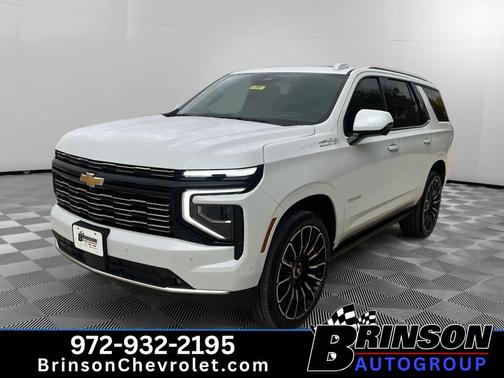 Polar White 2026 Chevrolet Tahoe High Country