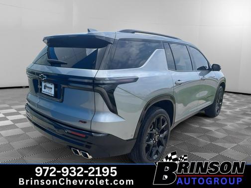 Sterling Gray Metallic 2024 Chevrolet Traverse RS