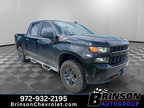 Black 2021 Chevrolet Silverado 1500 Custom Trail Boss