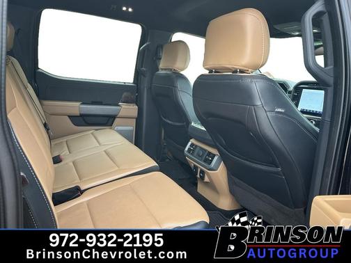 Agate Black Metallic 2022 Ford F-150 Lariat
