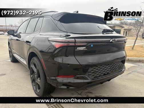 Black 2024 Chevrolet Equinox EV RS