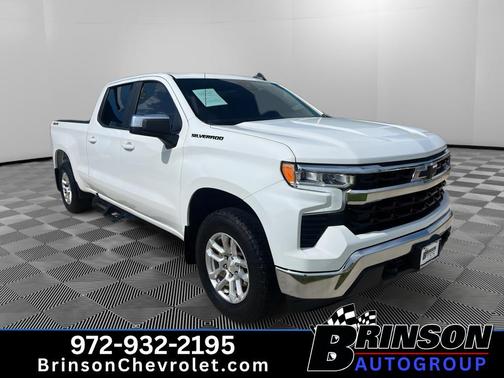 Summit White 2022 Chevrolet Silverado 1500 LT