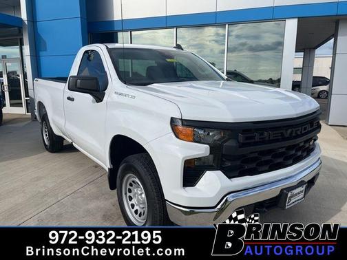 Summit White 2026 Chevrolet Silverado 1500 WT