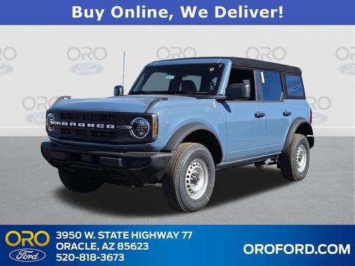 AZURE GRAY MET TRI-COAT 2025 Ford Bronco Base SUV