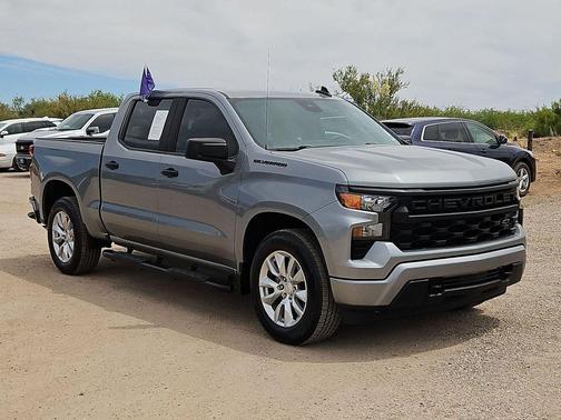 Sterling Gray Metallic 2024 Chevrolet Silverado 1500 Custom
