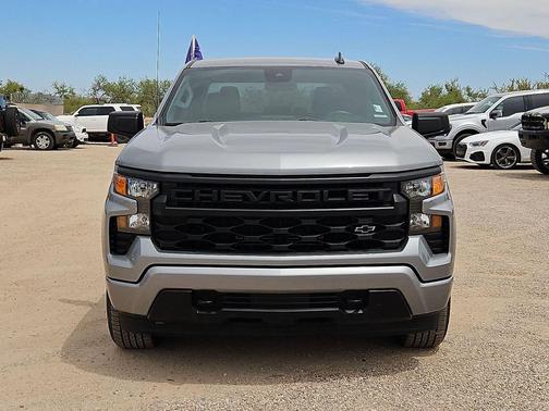 Sterling Gray Metallic 2024 Chevrolet Silverado 1500 Custom