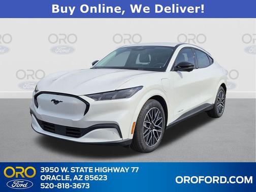 STAR WHITE MET TRI-COAT 2025 Ford Mustang Mach-E Premium SUV