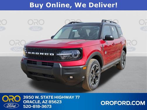 RUBY RED METALLIC TC 2025 Ford Bronco Sport Outer Banks SUV