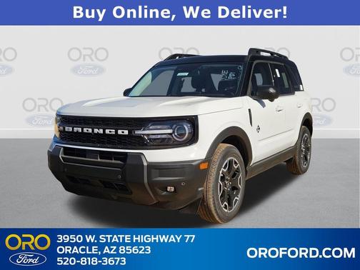 OXFORD WHITE 2025 Ford Bronco Sport Outer Banks SUV