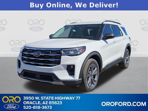 STAR WHITE MET TRI-COAT 2026 Ford Explorer Active w/200A Pkg