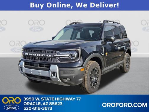 SHADOW BLACK 2025 Ford Bronco Sport Badlands SUV