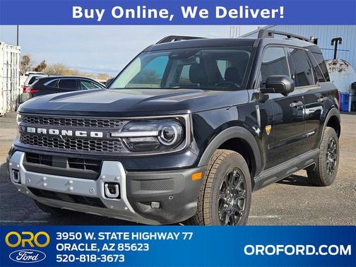 SHADOW BLACK 2025 Ford Bronco Sport Badlands SUV