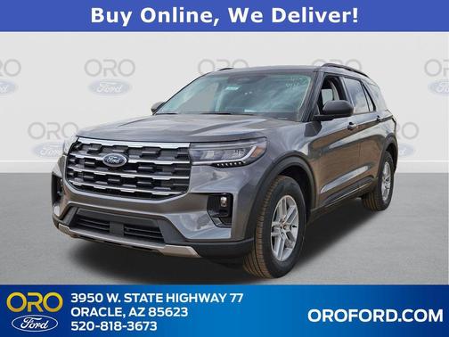 CARBONIZED GRAY METALLIC 2026 Ford Explorer Active w/200A Pkg