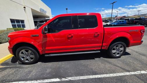 RACE RED 2018 Ford F-150 XLT