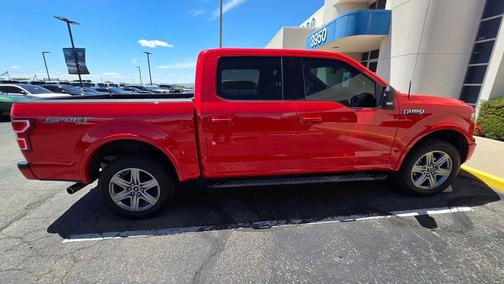 RACE RED 2018 Ford F-150 XLT