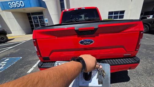 RACE RED 2018 Ford F-150 XLT