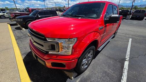 RACE RED 2018 Ford F-150 XLT