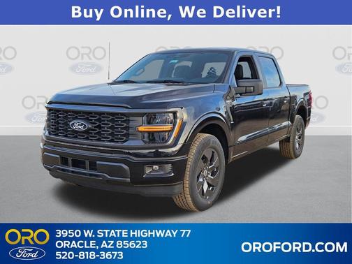 AGATE BLACK METALLIC 2025 Ford F-150 STX Truck