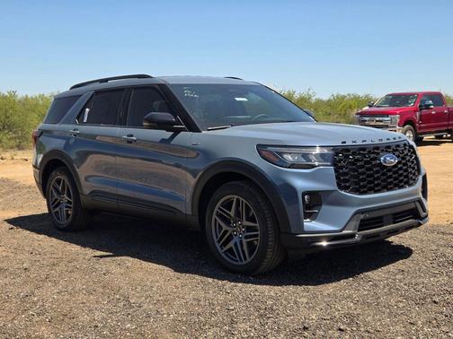 Vapor Blue Metallic 2026 Ford Explorer ST-Line