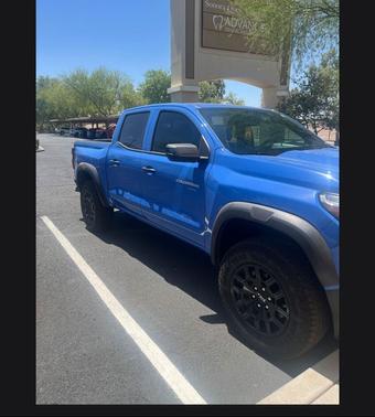 Reef Blue Metallic 2025 Chevrolet Colorado Trail Boss