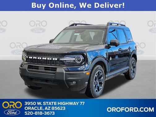 SHADOW BLACK 2025 Ford Bronco Sport Outer Banks SUV