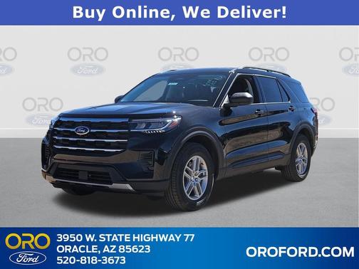 AGATE BLACK METALLIC 2026 Ford Explorer Active w/200A Pkg SUV
