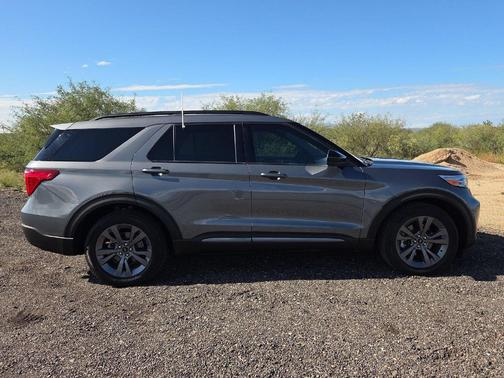 Carbonized Gray Metallic 2023 Ford Explorer XLT