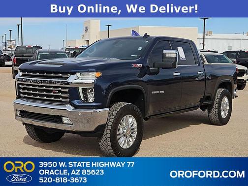 Northsky Blue Metallic 2021 Chevrolet Silverado 2500 LTZ