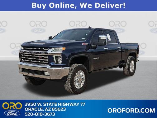 Northsky Blue Metallic 2021 Chevrolet Silverado 2500 LTZ