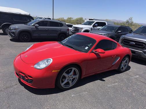 Red 2007 Porsche Cayman S