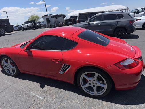 Red 2007 Porsche Cayman S