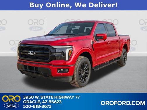 RAPID RED MET TINTED CC 2025 Ford F-150 Lariat Truck