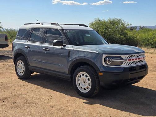 AZURE GRAY METALLIC TRI-COAT 2026 Ford Bronco Sport Heritage