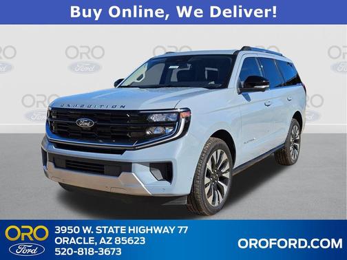 GLACIER GRAY METALLIC TC 2025 Ford Expedition Platinum SUV