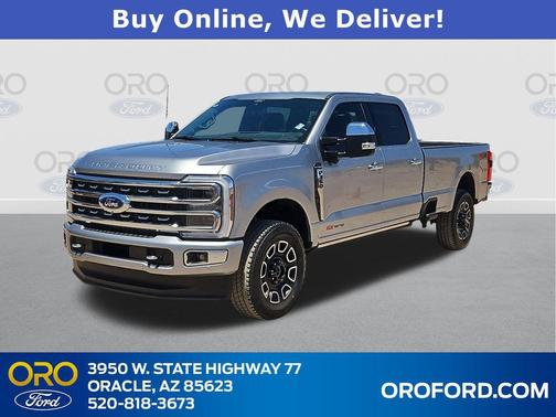 ICONIC SILVER 2024 Ford F-350 Platinum Truck