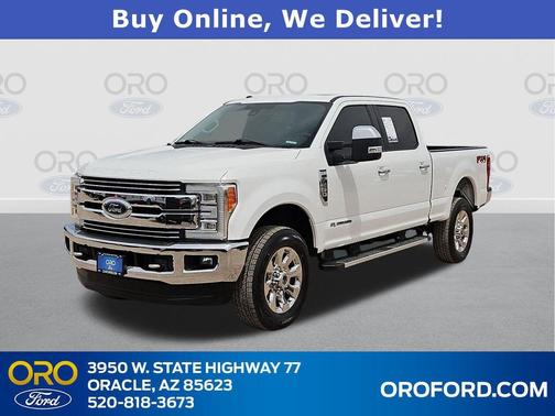 OXFORD WHITE 2017 Ford F-250 Lariat