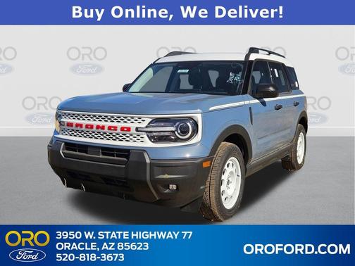 AZURE GRAY METALLIC TRI-COAT 2025 Ford Bronco Sport Heritage SUV
