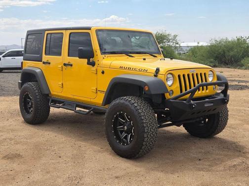 Baja Yellow Clearcoat 2015 Jeep Wrangler Unlimited Rubicon