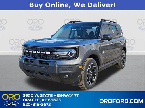 CARBONIZED GRAY METALLIC 2025 Ford Bronco Sport Outer Banks SUV